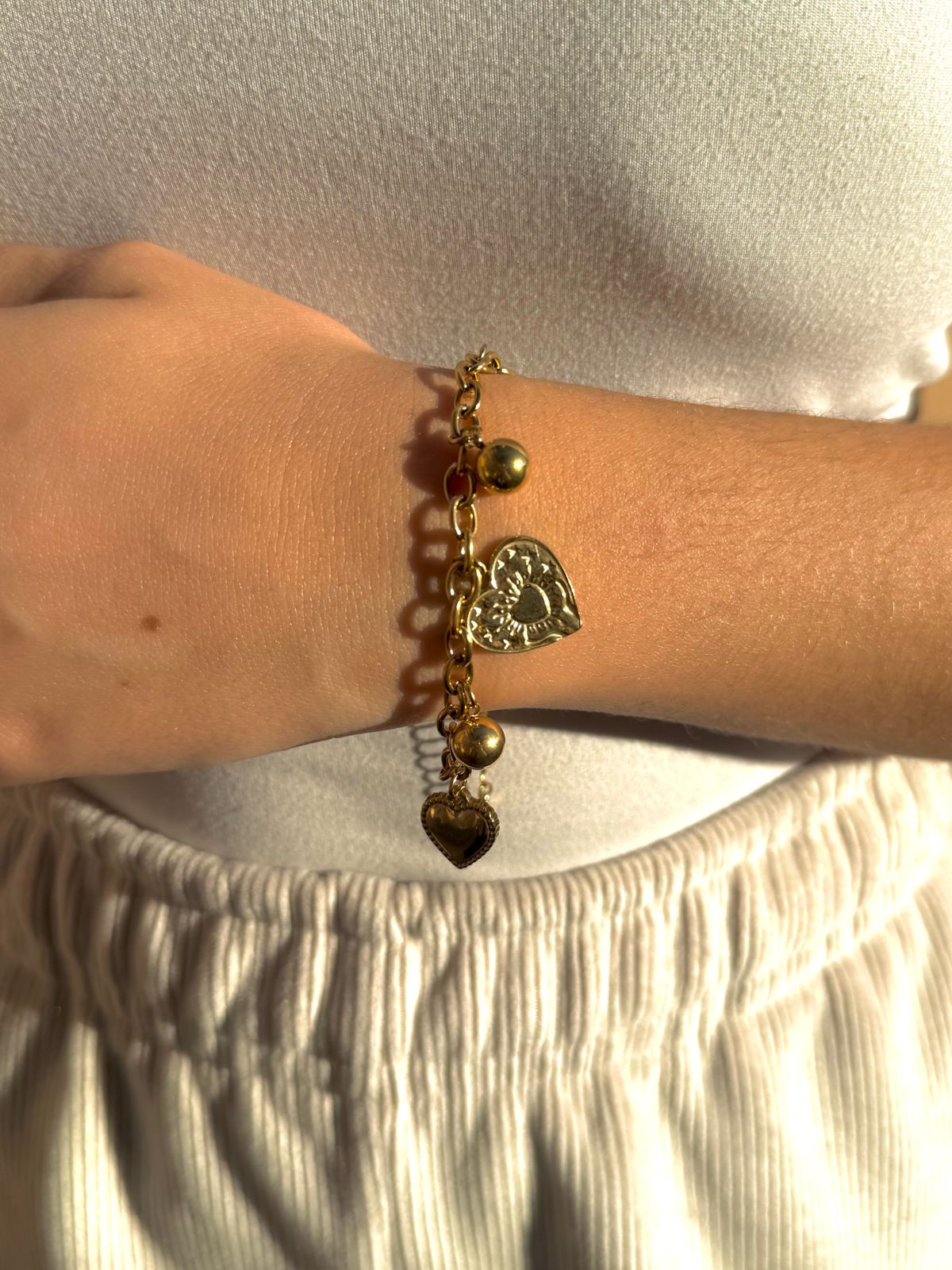 Bracelets Breloques Femme Acier Inoxydable — Hypoallergéniques | Skitplé