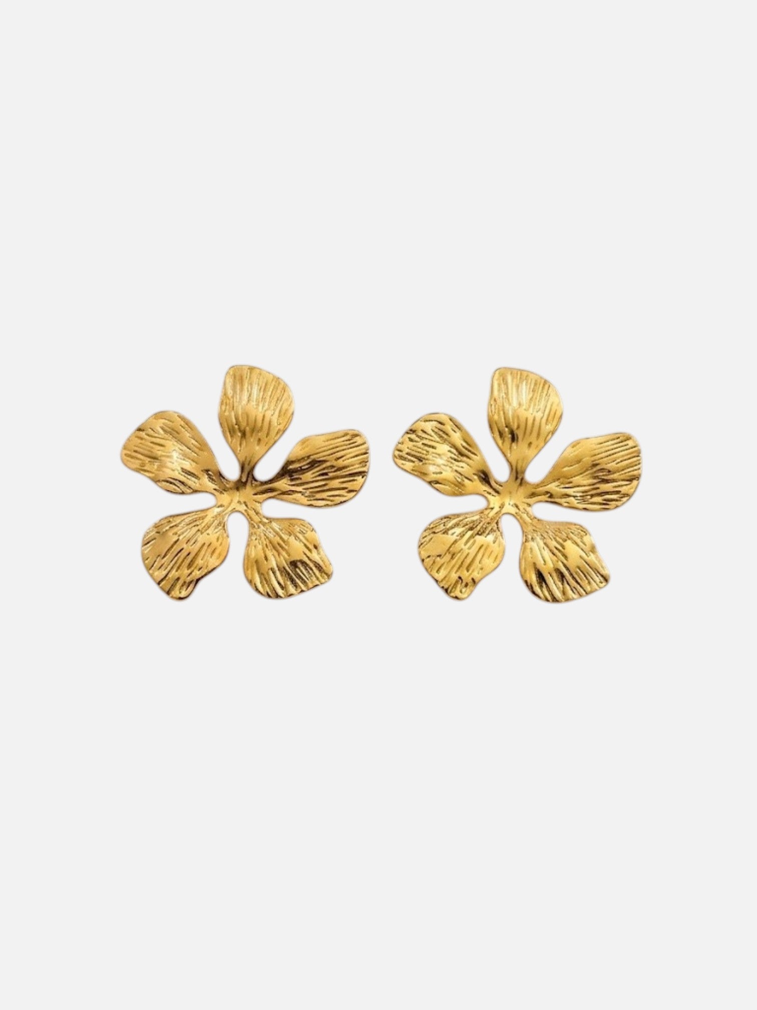 Boucles d'oreilles Fleur d'Hibiscus