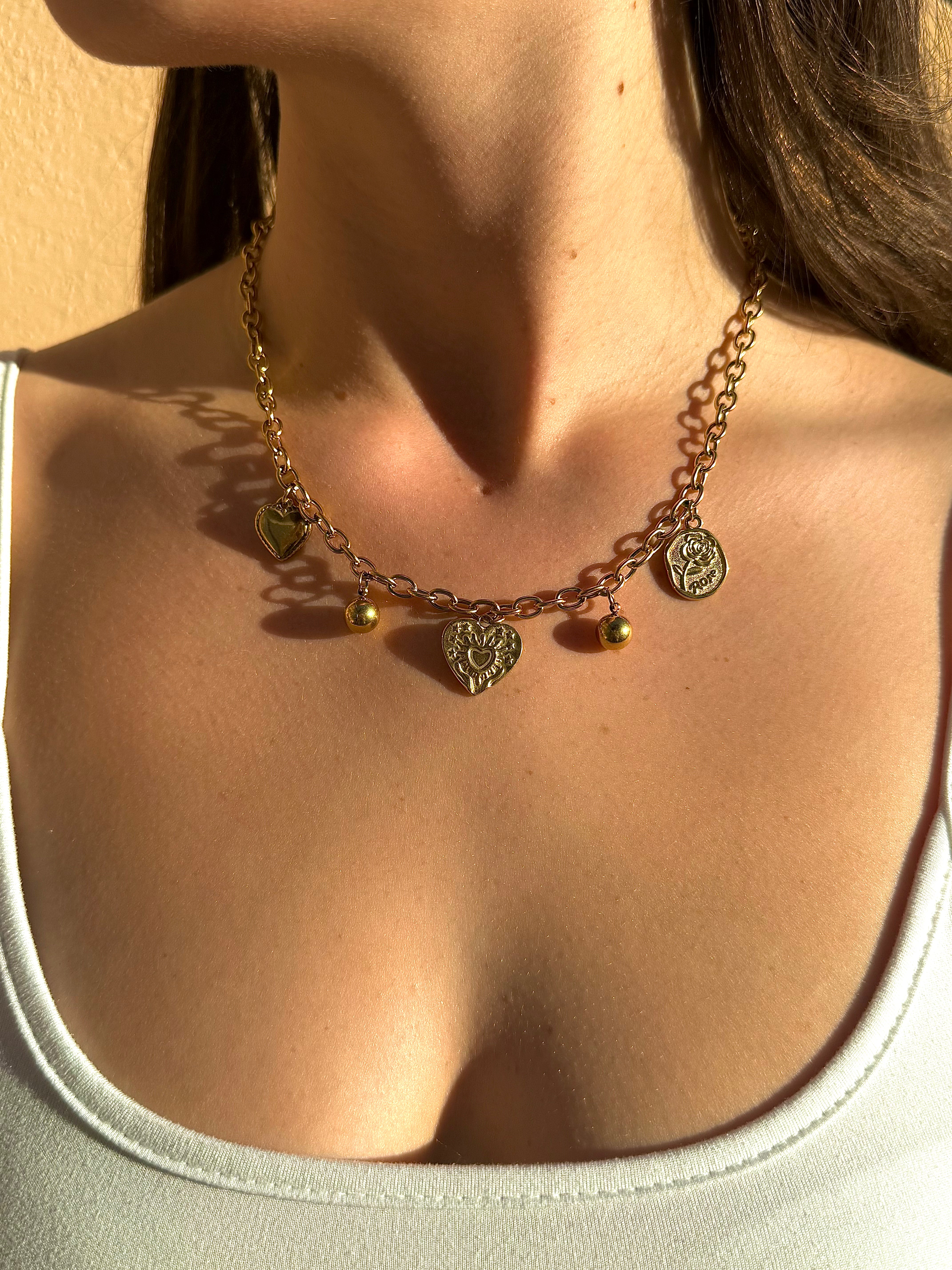Collier Cœurs Bohèmes