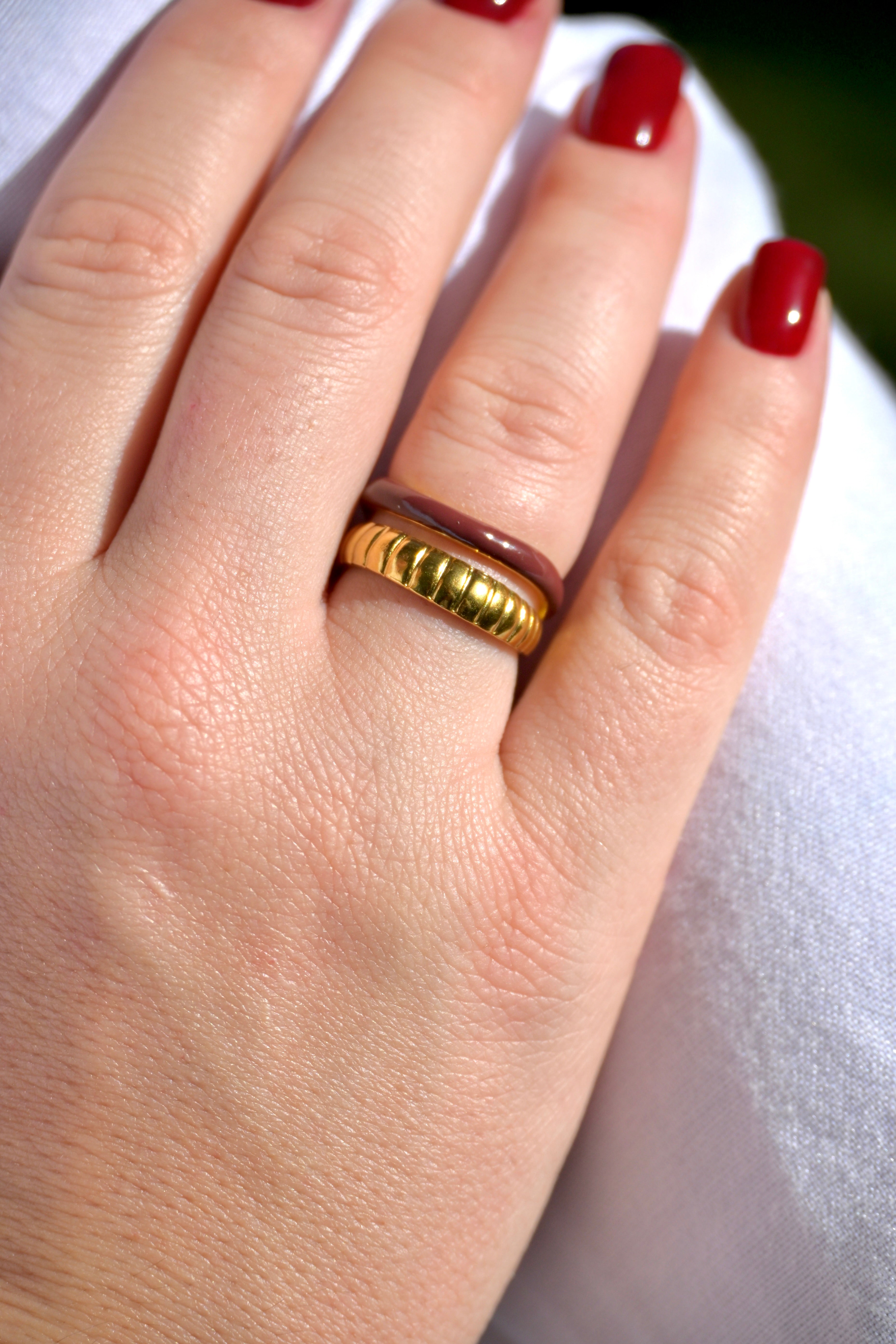 Bague Bold Curve