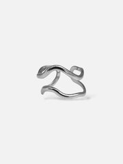 Bague Onde Argentée
