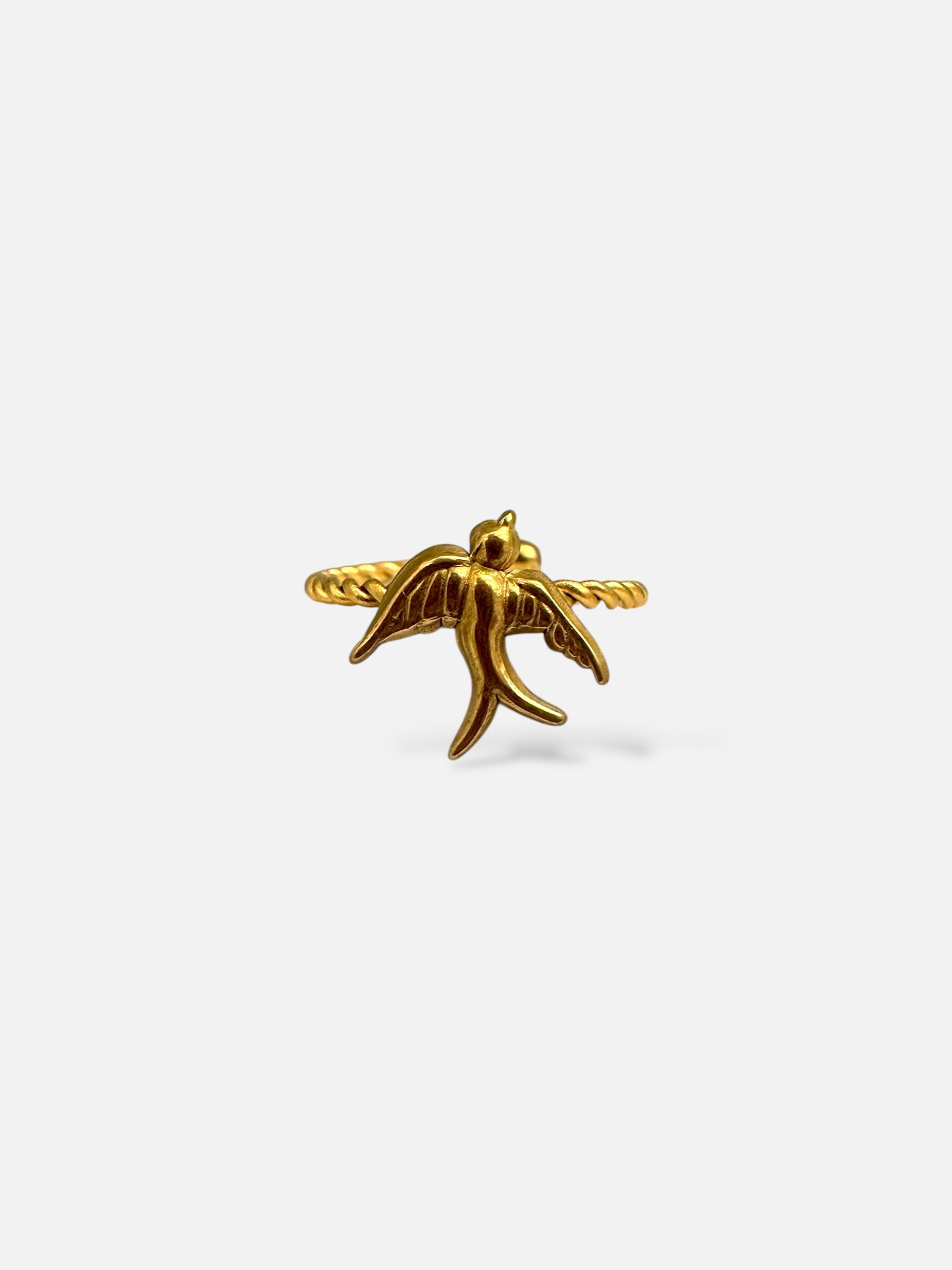 Bague Hirondelle Dorée