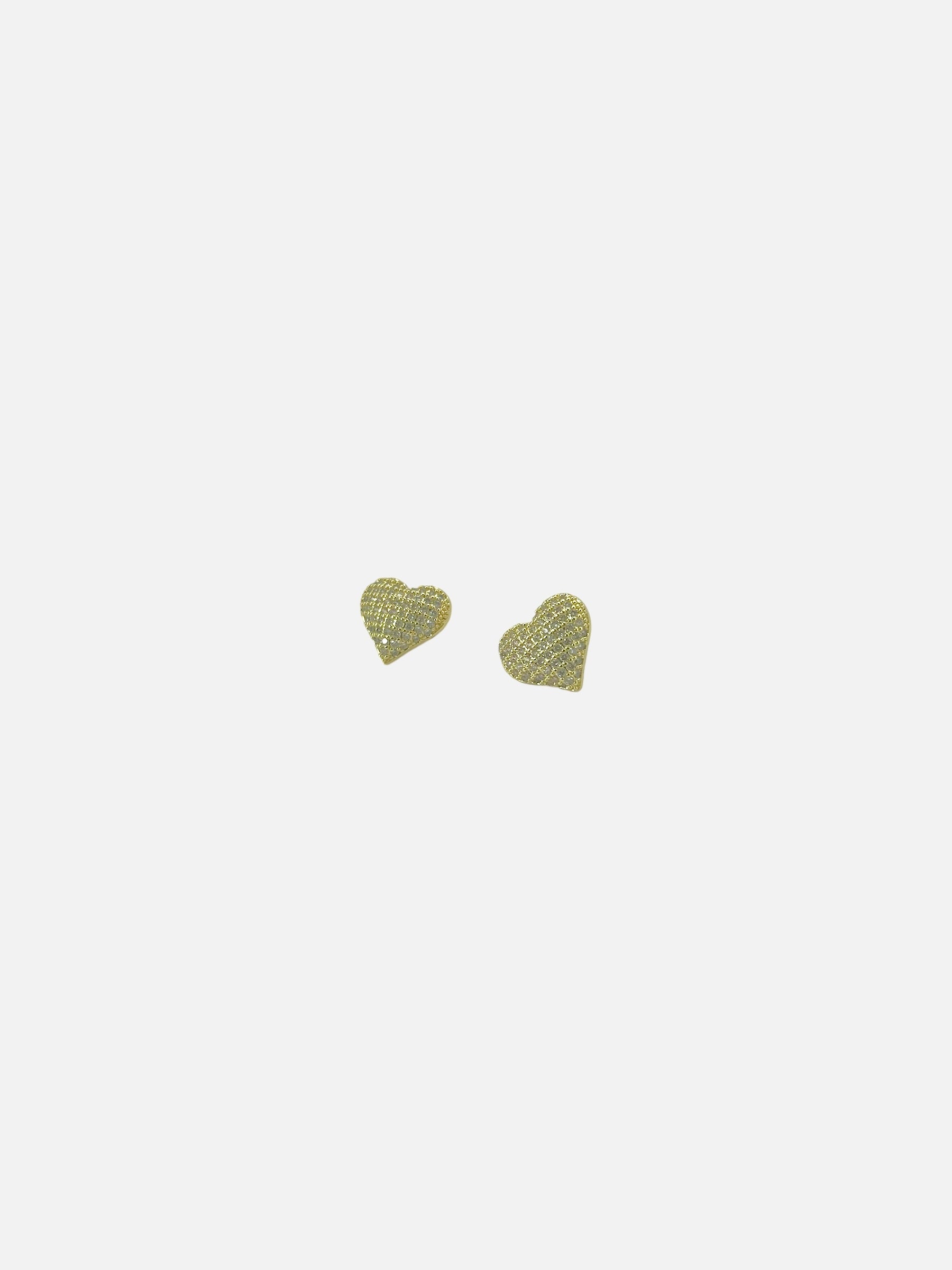 Boucles D'oreilles Cœur Étincelant