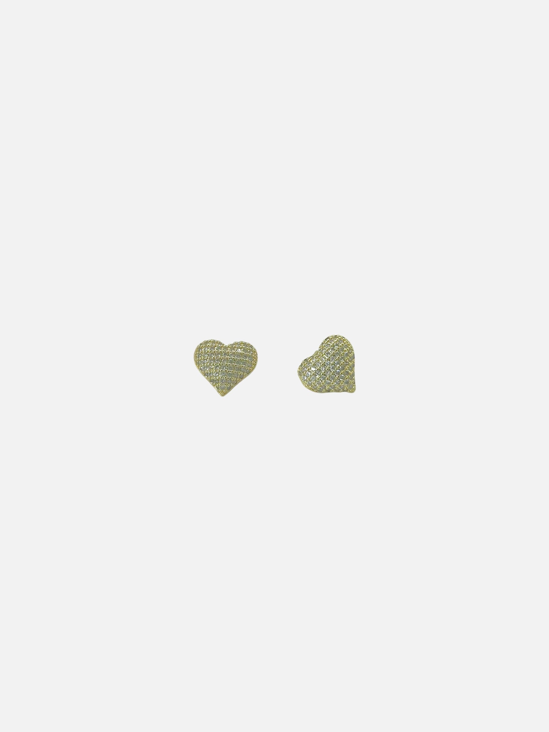 Boucles D'oreilles Cœur Étincelant