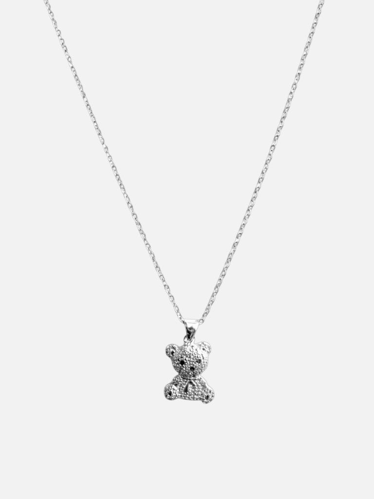 Collier Nounours Argenté